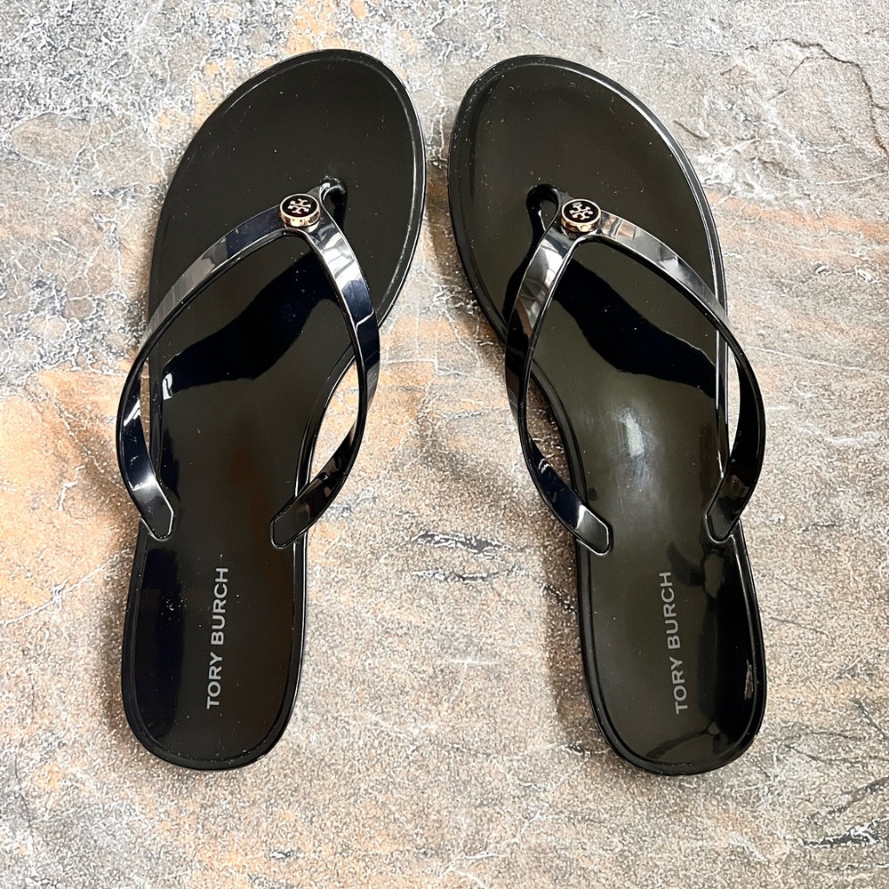 Tory Burch Studded Jelly Thong